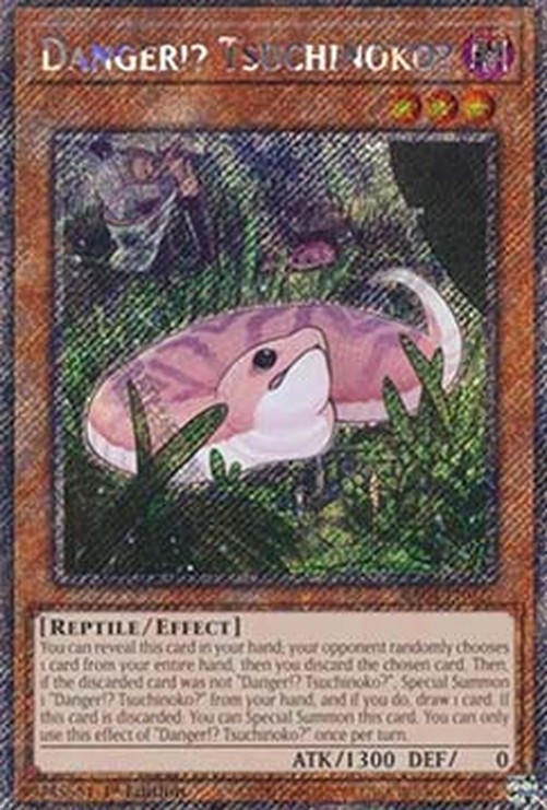 Yu-Gi-Oh! RA04 Danger!? Tsuchinoko? (V.4 - Platinum Secret Rare)