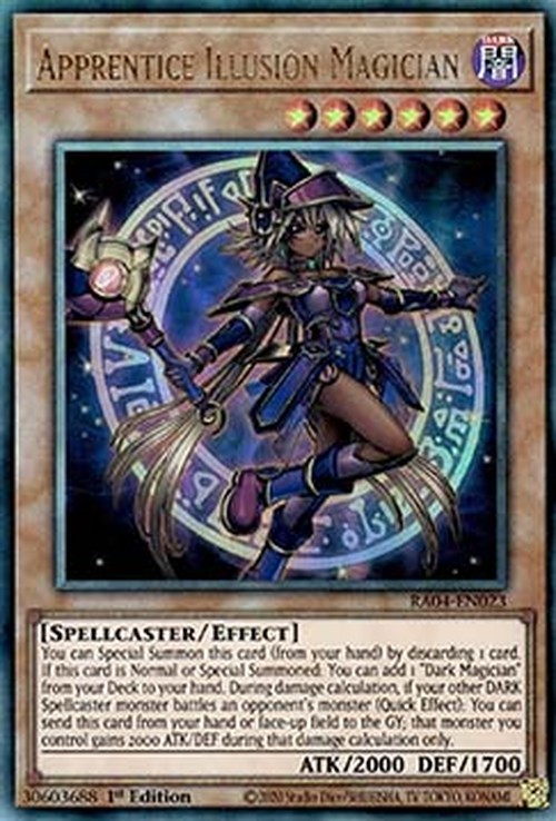 Yu-Gi-Oh! RA04 Apprentice Illusion Magician (V.7 - Ultimate Rare)