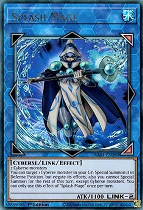 Yu-Gi-Oh! RA04 Splash Mage (V.7 - Ultimate Rare)