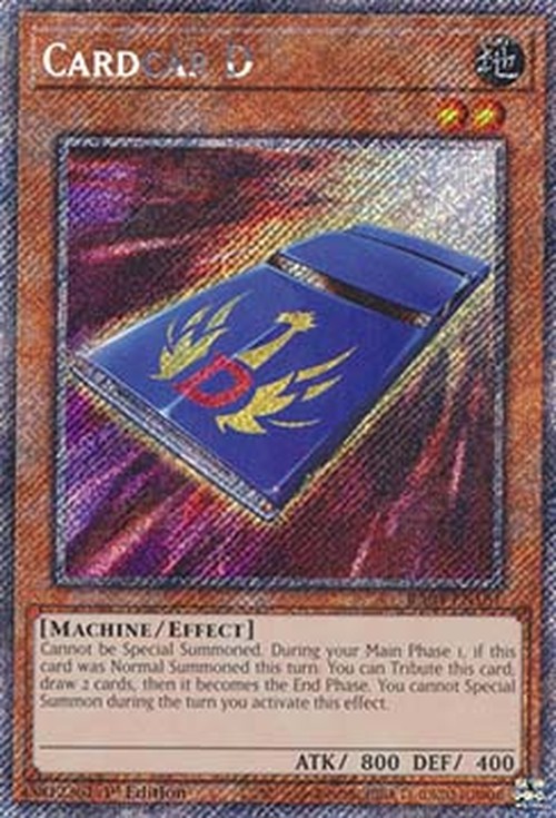 Yu-Gi-Oh! RA04 Cardcar D (V.1 - Platinum Secret Rare)