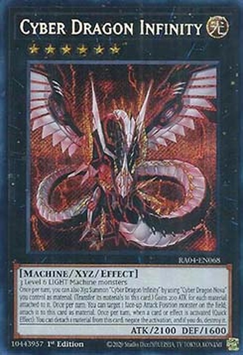 Yu-Gi-Oh! RA04 Cyber Dragon Infinity (V.3 - Secret Rare)