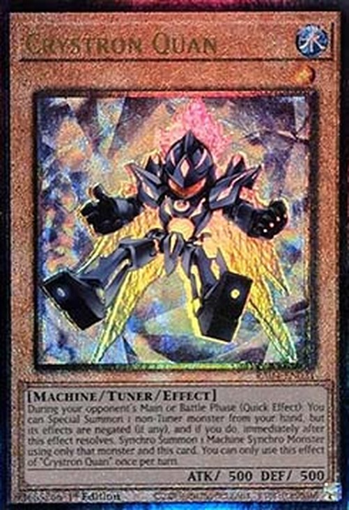 Yu-Gi-Oh! RA04 Crystron Quan (V.7 - Ultimate Rare)