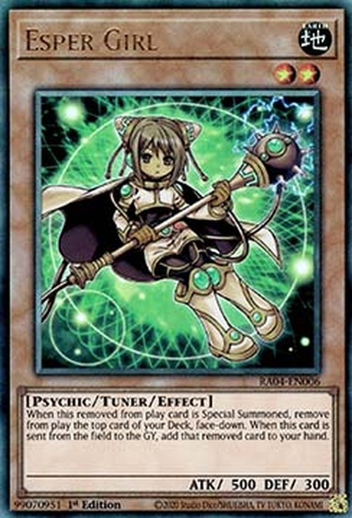 Yu-Gi-Oh! RA04 Esper Girl (V.7 - Ultimate Rare)