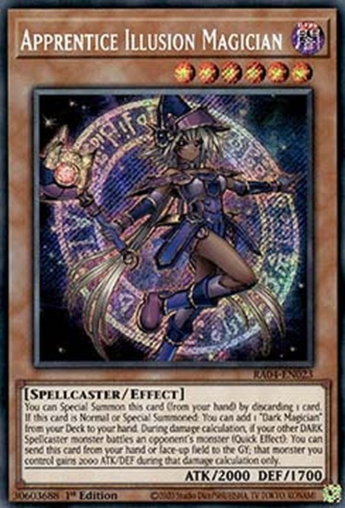 Yu-Gi-Oh! RA04 Apprentice Illusion Magician (V.3 - Secret Rare)
