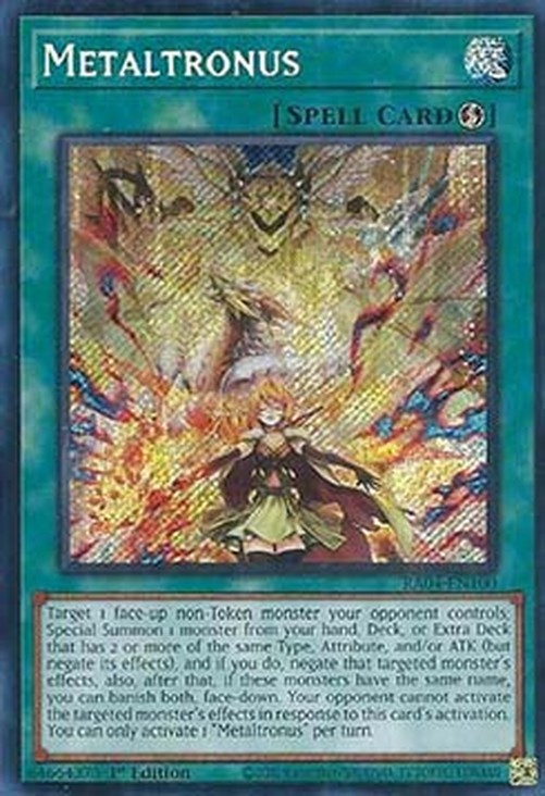 Yu-Gi-Oh! RA04 Metaltronus (V.3 - Secret Rare)