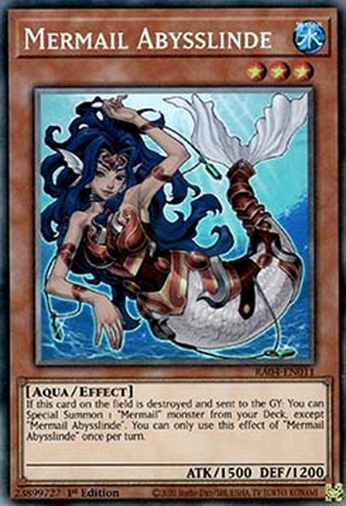 Yu-Gi-Oh! RA04 Mermail Abysslinde (V.6 - Collectors Rare)
