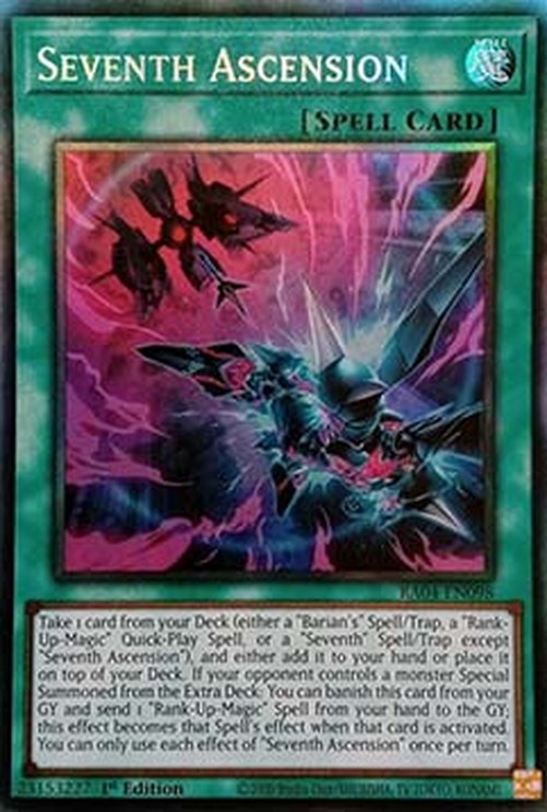 Yu-Gi-Oh! RA04 Seventh Ascension (V.6 - Collectors Rare)