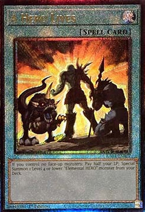 Yu-Gi-Oh! RA04 A Hero Lives (V.7 - Ultimate Rare)