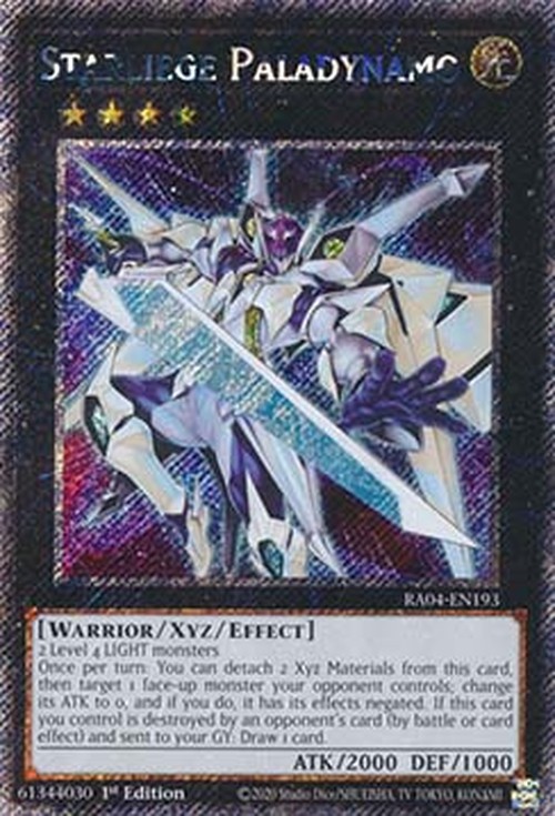 Yu-Gi-Oh! RA04 Starliege Paladynamo (V.1 - Platinum Secret Rare)