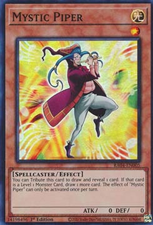 Yu-Gi-Oh! RA04 Mystic Piper (V.1 - Super Rare)