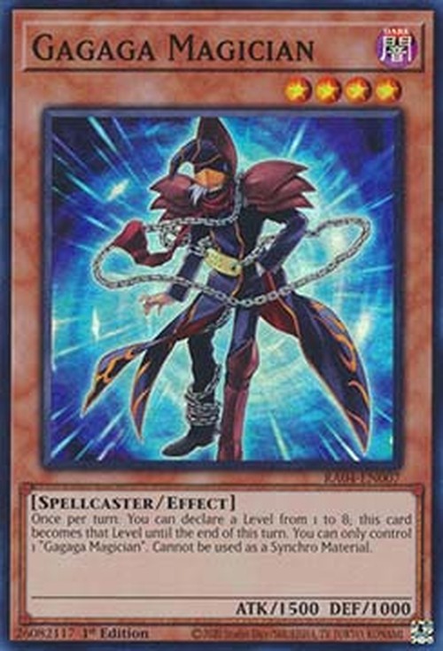 Yu-Gi-Oh! RA04 Gagaga Magician (V.1 - Super Rare)