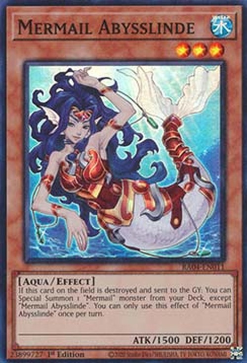 Yu-Gi-Oh! RA04 Mermail Abysslinde (V.1 - Super Rare)