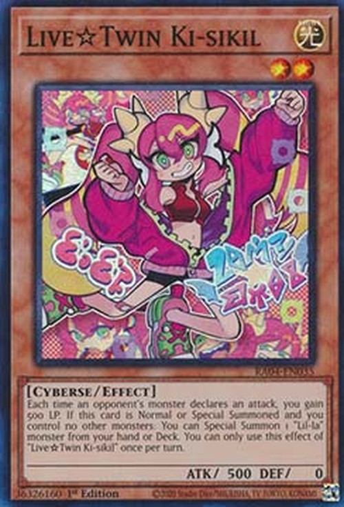 Yu-Gi-Oh! RA04 LiveTwin Ki-sikil (V.1 - Super Rare)