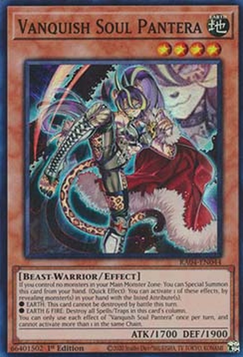 Yu-Gi-Oh! RA04 Vanquish Soul Pantera (V.1 - Super Rare)