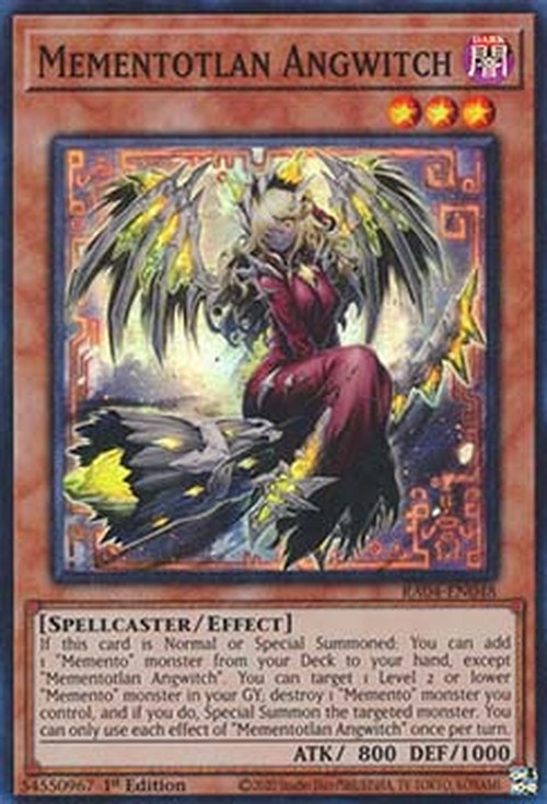 Yu-Gi-Oh! RA04 Mementotlan Angwitch (V.1 - Super Rare)
