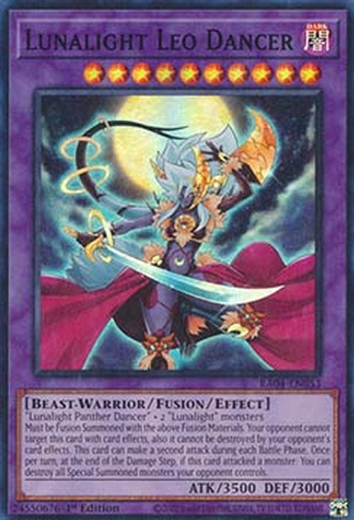 Yu-Gi-Oh! RA04 Lunalight Leo Dancer (V.1 - Super Rare)