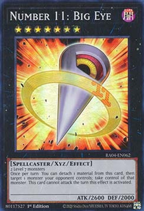 Yu-Gi-Oh! RA04 Number 11: Big Eye (V.1 - Super Rare)