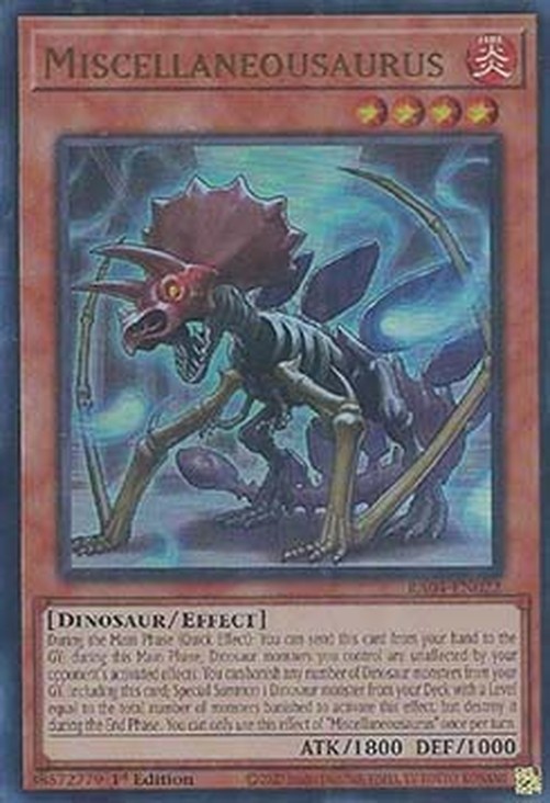 Yu-Gi-Oh! RA04 Miscellaneousaurus (V.2 - Ultra Rare)