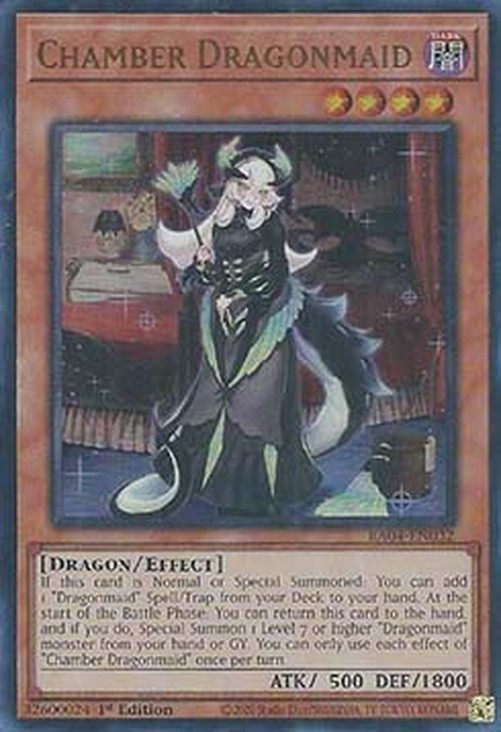 Yu-Gi-Oh! RA04 Chamber Dragonmaid (V.2 - Ultra Rare)