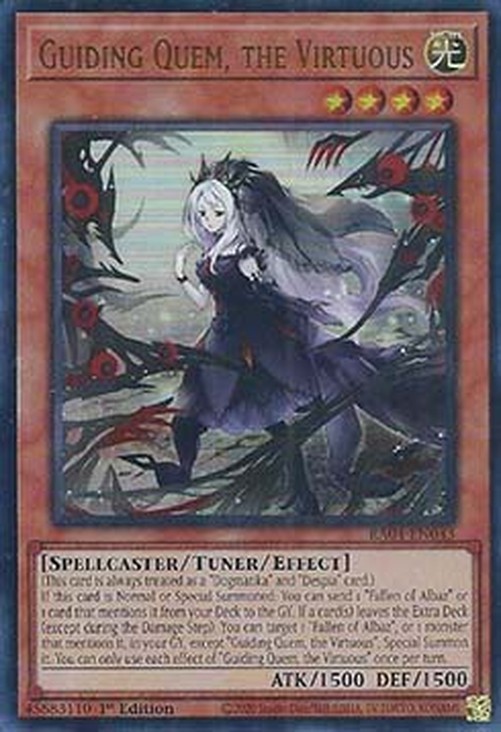 Yu-Gi-Oh! RA04 Guiding Quem, the Virtuous (V.2 - Ultra Rare)