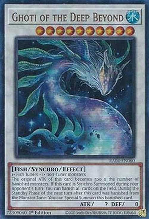 Yu-Gi-Oh! RA04 Ghoti of the Deep Beyond (V.2 - Ultra Rare)