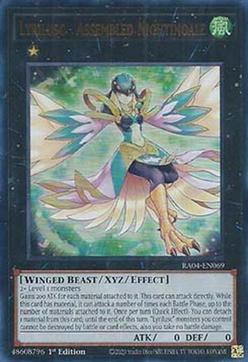 Yu-Gi-Oh! RA04 Lyrilusc - Assembled Nightingale (V.2 - Ultra Rare)