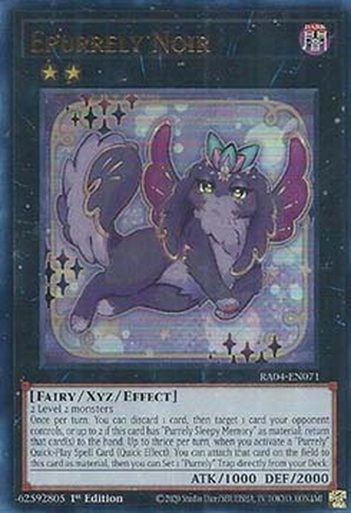 Yu-Gi-Oh! RA04 Epurrely Noir (V.2 - Ultra Rare)