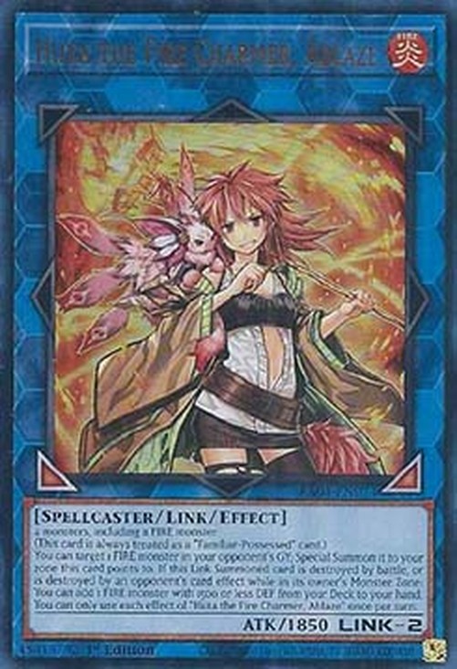 Yu-Gi-Oh! RA04 Hiita the Fire Charmer, Ablaze (V.2 - Ultra Rare)