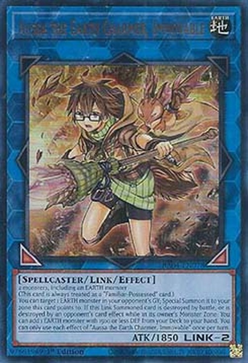 Yu-Gi-Oh! RA04 Aussa the Earth Charmer, Immovable (V.2 - Ultra Rare)