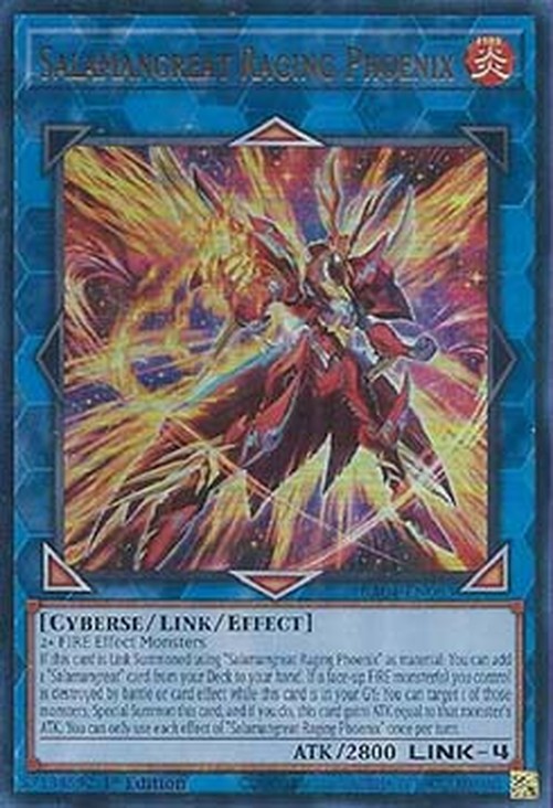 Yu-Gi-Oh! RA04 Salamangreat Raging Phoenix (V.2 - Ultra Rare)
