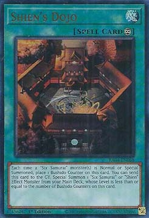 Yu-Gi-Oh! RA04 Shien's Dojo (V.2 - Ultra Rare)