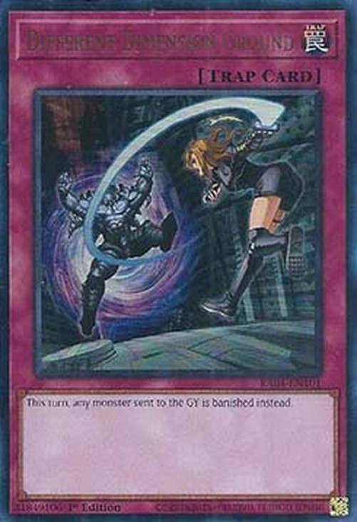 Yu-Gi-Oh! RA04 Different Dimension Ground (V.2 - Ultra Rare)