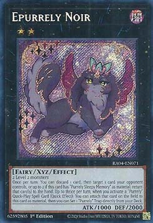 Yu-Gi-Oh! RA04 Epurrely Noir (V.3 - Secret Rare)