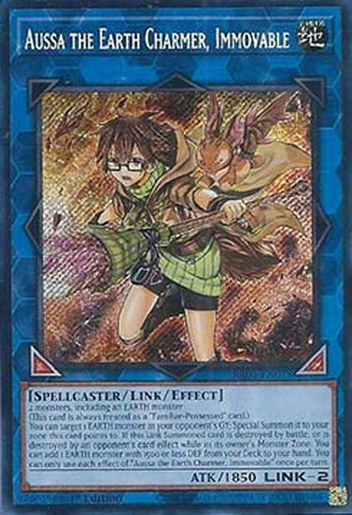 Yu-Gi-Oh! RA04 Aussa the Earth Charmer, Immovable (V.3 - Secret Rare)