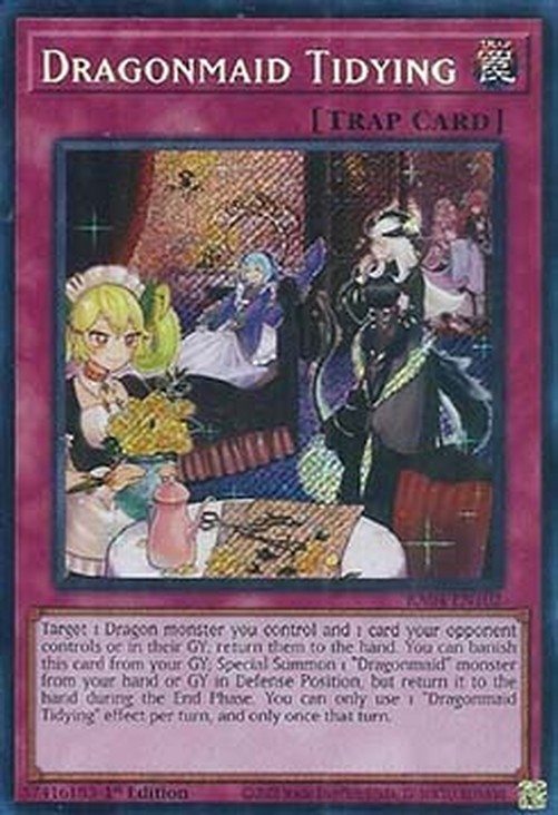 Yu-Gi-Oh! RA04 Dragonmaid Tidying (V.3 - Secret Rare)