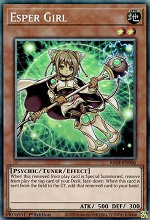 Yu-Gi-Oh! RA04 Esper Girl (V.6 - Collectors Rare)