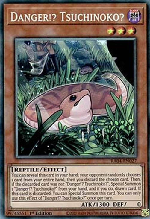 Yu-Gi-Oh! RA04 Danger!? Tsuchinoko? (V.6 - Collectors Rare)
