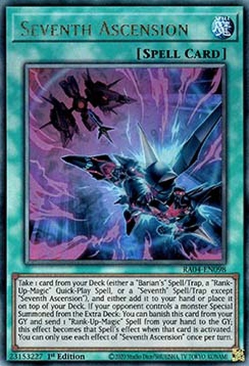 Yu-Gi-Oh! RA04 Seventh Ascension (V.7 - Ultimate Rare)