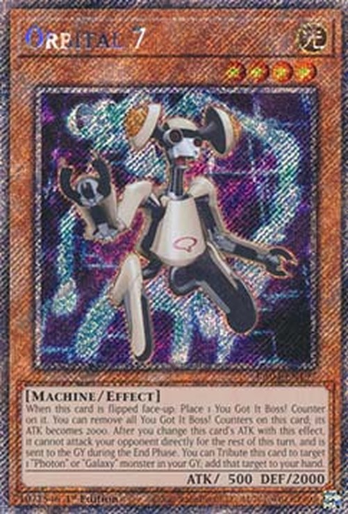 Yu-Gi-Oh! RA04 Orbital 7 (V.1 - Platinum Secret Rare)