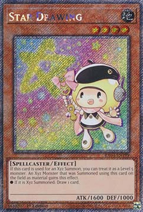 Yu-Gi-Oh! RA04 Star Drawing (V.1 - Platinum Secret Rare)