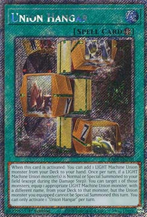 Yu-Gi-Oh! RA04 Union Hangar (V.1 - Platinum Secret Rare)