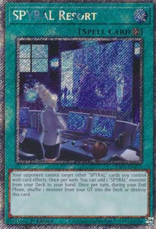 Yu-Gi-Oh! RA04 SPYRAL Resort (V.1 - Platinum Secret Rare)