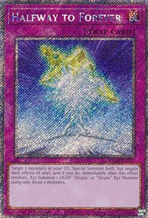 Yu-Gi-Oh! RA04 Halfway to Forever (V.1 - Platinum Secret Rare)