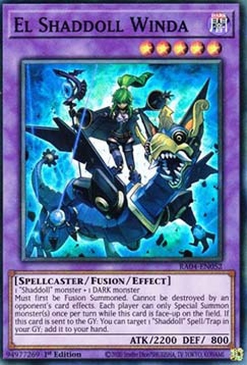 Yu-Gi-Oh! RA04 El Shaddoll Winda (V.1 - Super Rare)