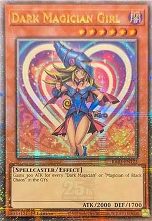Yu-Gi-Oh! RA03 Dark Magician Girl (V.5 - Quarter Century Secret Rare)