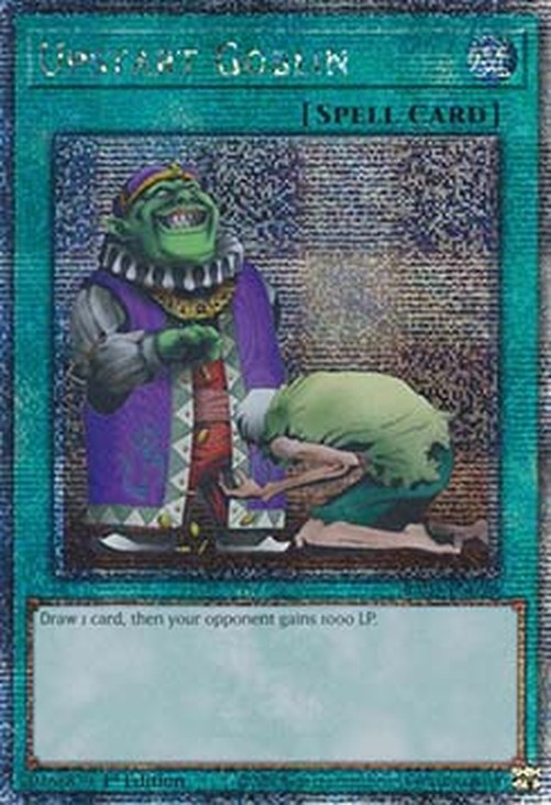 Yu-Gi-Oh! RA03 Upstart Goblin (V.2 - Quarter Century Secret Rare)