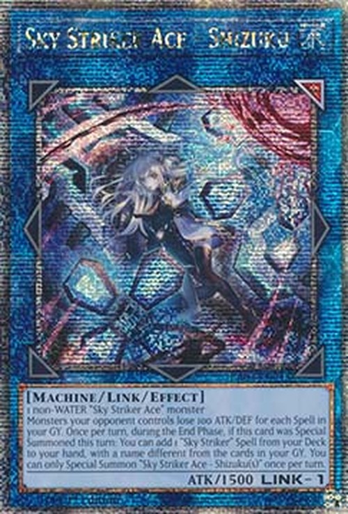 Yu-Gi-Oh! RA03 Sky Striker Ace - Shizuku (V.6 - Quarter Century Secret Rare