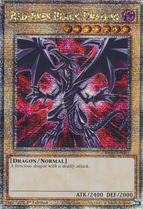 Yu-Gi-Oh! RA03 Red-Eyes Black Dragon (V.2 - Quarter Century Secret Rare)