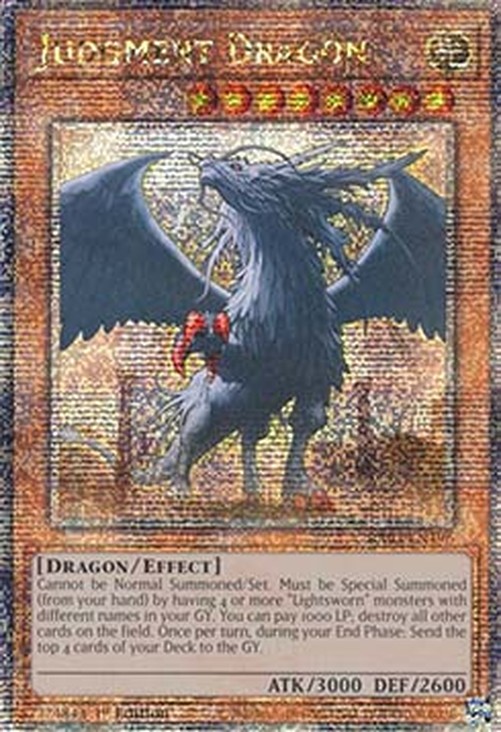 Yu-Gi-Oh! RA03 Judgment Dragon (V.2 - Quarter Century Secret Rare)
