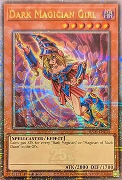 Yu-Gi-Oh! RA03 Dark Magician Girl (V.4 - Quarter Century Secret Rare)